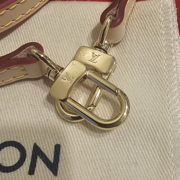 💯AUTHENTIC LOUIS VUITTON VACHETTA LEATHER BAG STRAP - Picture 2 of 2